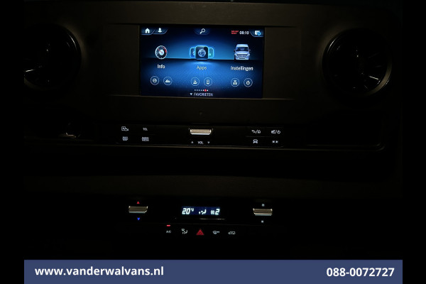 Mercedes-Benz Sprinter 316CDI 164pk L3H2 Euro6 Airco | 360 graden Camera | Navigatie | Apple Carplay | Cruisecontrol Android Auto, Stoelverwarming, Chauffeursstoel, Trekhaak, Parkeersensoren, Bijrijdersbank