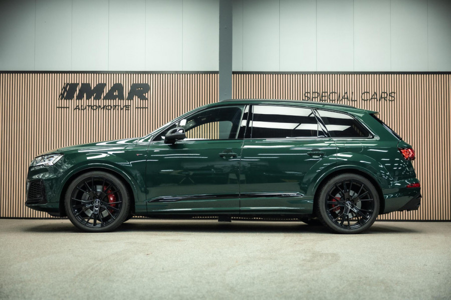 Audi Q7 55 TFSI e quattro Pro Line S | Goodwood Green | RS seats | Head-up | Stoelverwarming | Trekhaak |