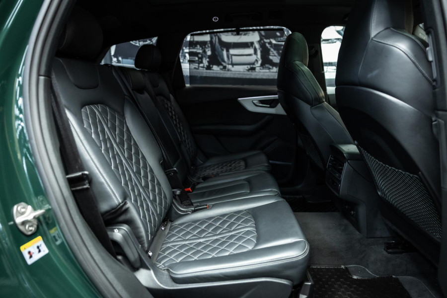 Audi Q7 55 TFSI e quattro Pro Line S | Goodwood Green | RS seats | Head-up | Stoelverwarming | Trekhaak |