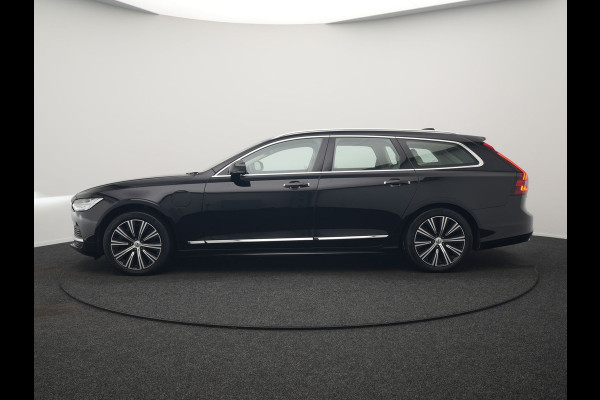 Volvo V90 T6 AWD Plus Bright Plug In Hybrid 350pk Dealer O.H. PHEV | Trekhaak Af Fabriek | Adaptive Cruise | Camera | Lederen Sportstoelen Memory & Verwarmd | Google Assistent | Apple Carplay | Keyless | Virtual | Blis | Navigatie | DAB |