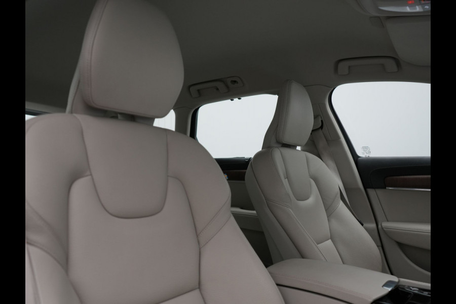 Volvo V90 T6 AWD Plus Bright Plug In Hybrid 350pk Dealer O.H. PHEV | Trekhaak Af Fabriek | Adaptive Cruise | Camera | Lederen Sportstoelen Memory & Verwarmd | Google Assistent | Apple Carplay | Keyless | Virtual | Blis | Navigatie | DAB |