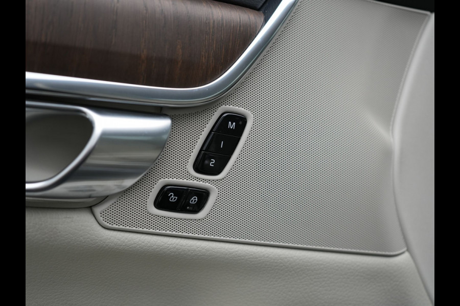 Volvo V90 T6 AWD Plus Bright Plug In Hybrid 350pk Dealer O.H. PHEV | Trekhaak Af Fabriek | Adaptive Cruise | Camera | Lederen Sportstoelen Memory & Verwarmd | Google Assistent | Apple Carplay | Keyless | Virtual | Blis | Navigatie | DAB |