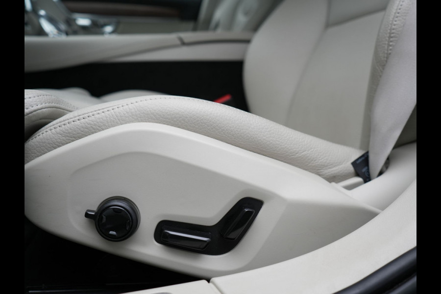 Volvo V90 T6 AWD Plus Bright Plug In Hybrid 350pk Dealer O.H. PHEV | Trekhaak Af Fabriek | Adaptive Cruise | Camera | Lederen Sportstoelen Memory & Verwarmd | Google Assistent | Apple Carplay | Keyless | Virtual | Blis | Navigatie | DAB |