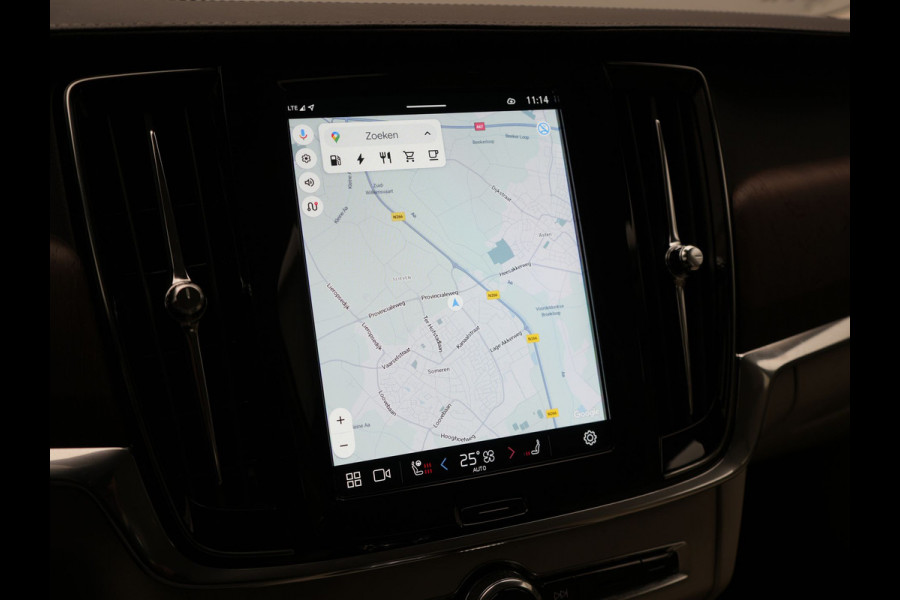 Volvo V90 T6 AWD Plus Bright Plug In Hybrid 350pk Dealer O.H. PHEV | Trekhaak Af Fabriek | Adaptive Cruise | Camera | Lederen Sportstoelen Memory & Verwarmd | Google Assistent | Apple Carplay | Keyless | Virtual | Blis | Navigatie | DAB |