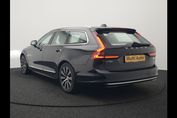 Volvo V90 T6 AWD Plus Bright Plug In Hybrid 350pk Dealer O.H. PHEV | Trekhaak Af Fabriek | Adaptive Cruise | Camera | Lederen Sportstoelen Memory & Verwarmd | Google Assistent | Apple Carplay | Keyless | Virtual | Blis | Navigatie | DAB |