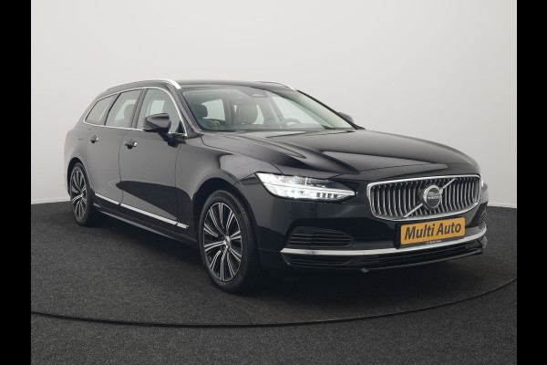 Volvo V90 T6 AWD Plus Bright Plug In Hybrid 350pk Dealer O.H. PHEV | Trekhaak Af Fabriek | Adaptive Cruise | Camera | Lederen Sportstoelen Memory & Verwarmd | Google Assistent | Apple Carplay | Keyless | Virtual | Blis | Navigatie | DAB |