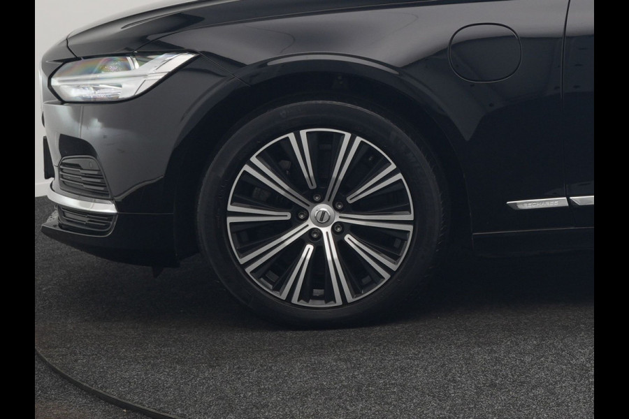 Volvo V90 T6 AWD Plus Bright Plug In Hybrid 350pk Dealer O.H. PHEV | Trekhaak Af Fabriek | Adaptive Cruise | Camera | Lederen Sportstoelen Memory & Verwarmd | Google Assistent | Apple Carplay | Keyless | Virtual | Blis | Navigatie | DAB |