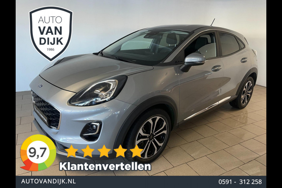 Ford Puma 1.0 EcoBoost Titanium AIRCO NAVI CRUISE BLUETOOTH ELEK RAMEN CENT VERGVELGEN PRIVACYGLAS NIEUWSTAAT
