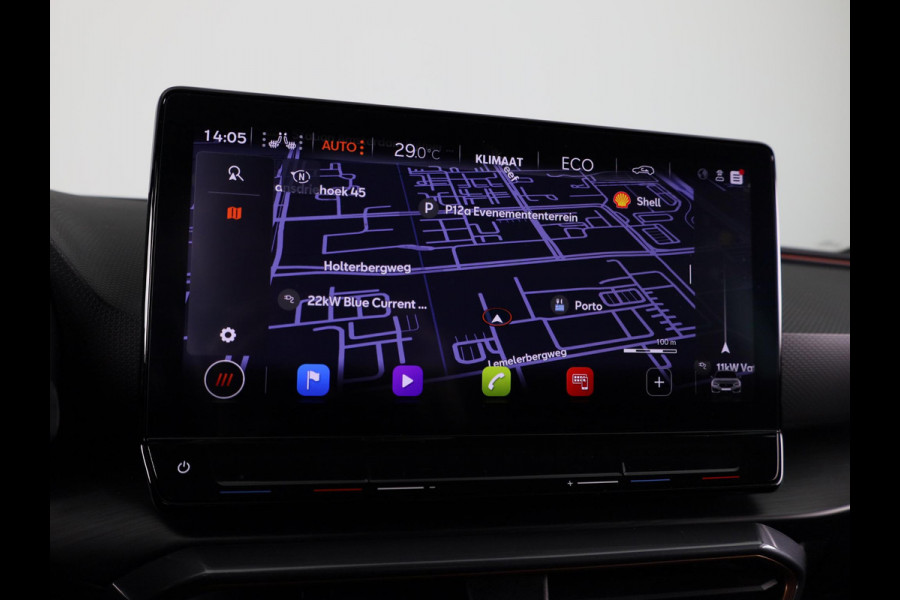 CUPRA Leon Sportstourer 1.4 TSI eHybrid PHEV FR Business Intense 204 pk Automaat (DSG) | Navigatie | Parkeersensoren achter | Autom. airco (3 zones) | Stoelverwarming | Keyless |