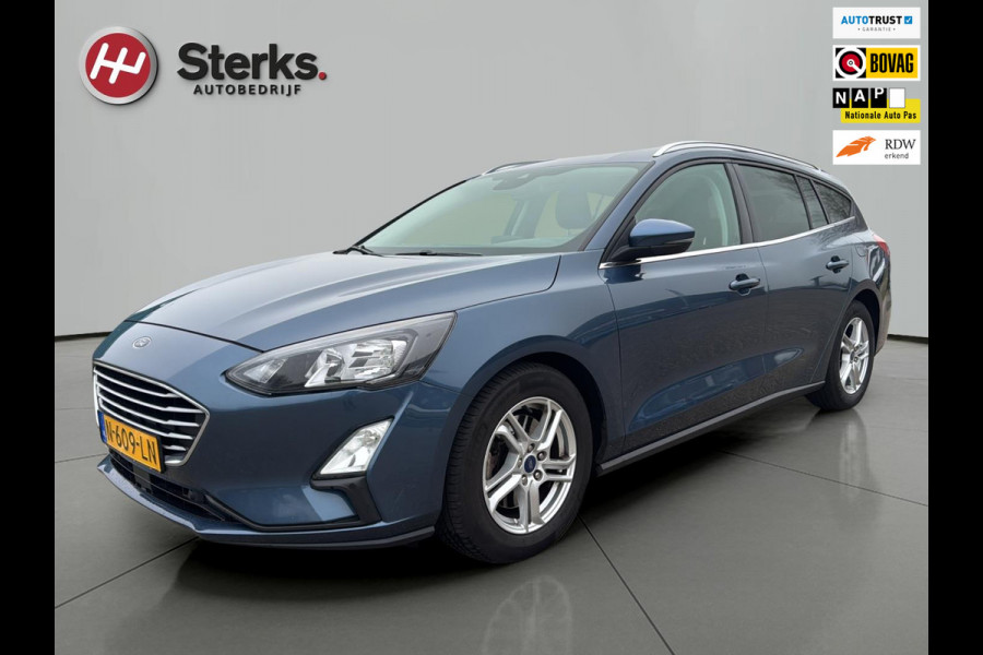 Ford FOCUS Wagon 1.0 EcoBoost Hybrid 125 PK Edition Business TREKHAAK WINTER PACK CARPLAY/ ANDROID AUTO LEDEREN BEKLEDING