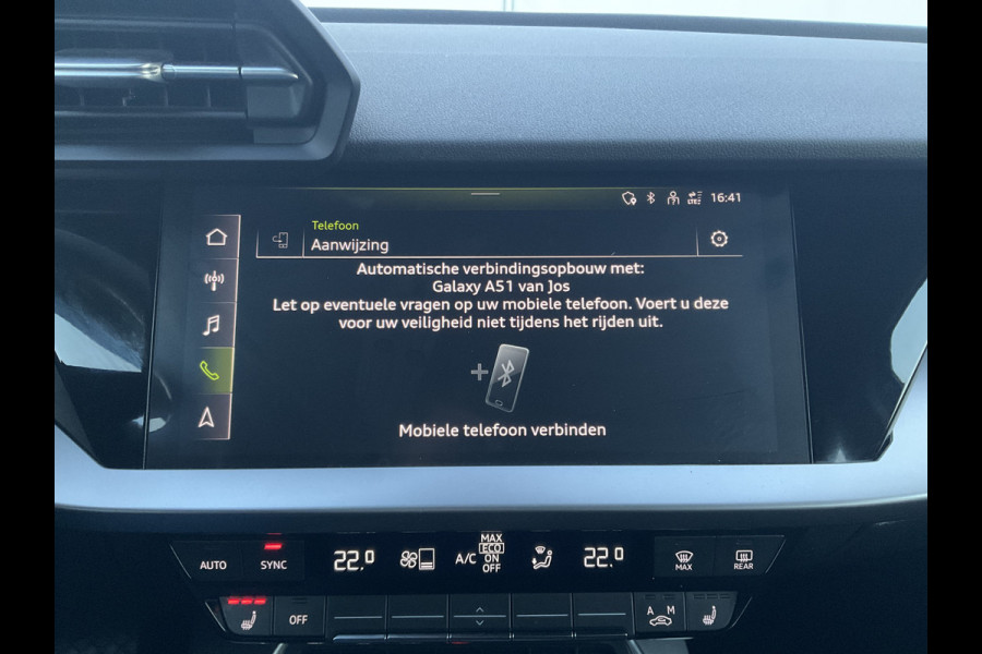 Audi A3 Sportback 40 TFSI e Edition PHEV Nav/Cruise Digitaal Keyless Facelift 41512KM!