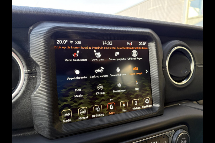 Jeep Wrangler Unlimited 4xe 380pk Sahara PHEV | Leder | Stoel- & Stuurverwarming | Navigatie | Afneembaar Dak |