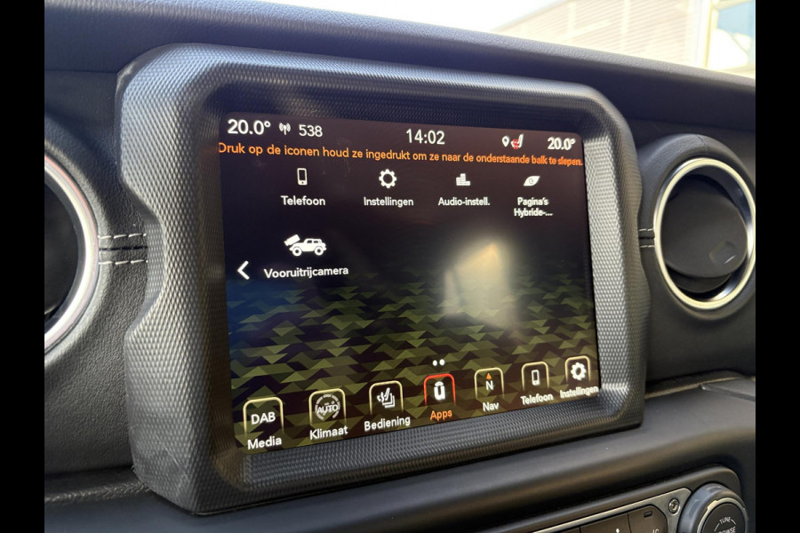 Jeep Wrangler Unlimited 4xe 380pk Sahara PHEV | Leder | Stoel- & Stuurverwarming | Navigatie | Afneembaar Dak |