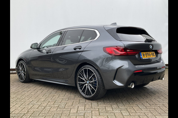 BMW 1-serie 120i M-Sport Automaat Pano.dak Leer Stoel/Stuurverw HUD Carplay Stoelverw Led VOL!