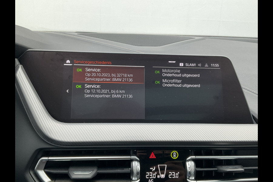 BMW 1-serie 120i M-Sport Automaat Pano.dak Leer Stoel/Stuurverw HUD Carplay Stoelverw Led VOL!