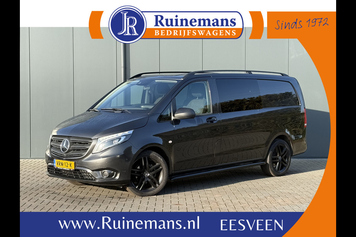 Mercedes-Benz Vito 114 CDI AUT / DUBBELE CABINE / L2H1 / 1e EIG. / ECC / CRUISE / CAMERA / LED / TREKHAAK / ACHTERKLEP
