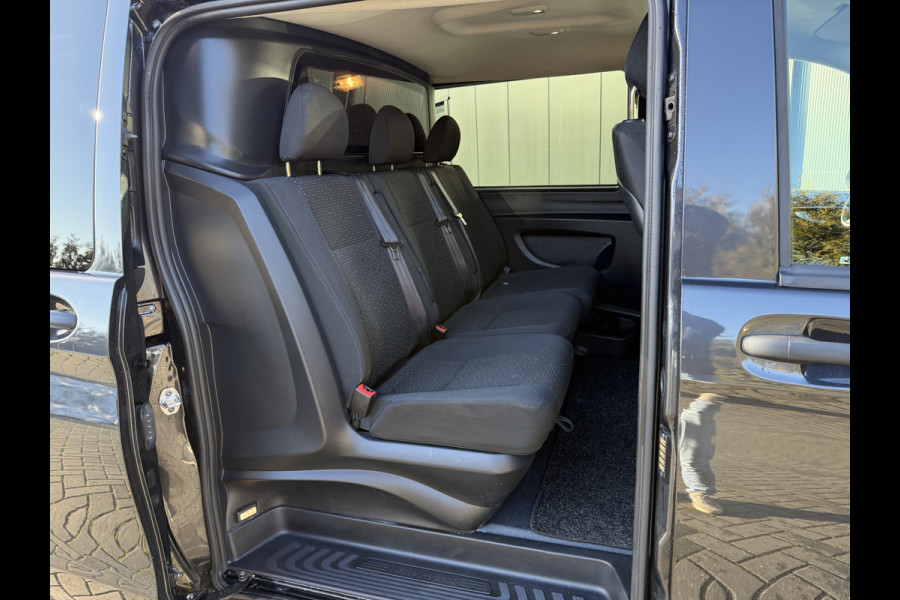 Mercedes-Benz Vito 114 CDI AUT / DUBBELE CABINE / L2H1 / 1e EIG. / ECC / CRUISE / CAMERA / LED / TREKHAAK / ACHTERKLEP