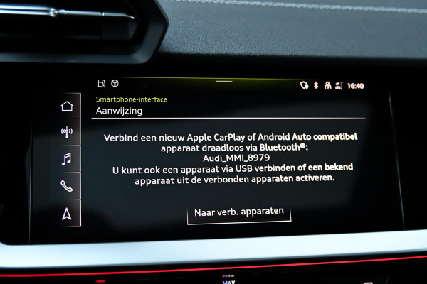 Audi A3 Sportback 45 TFSI e 3x S-Line Competition. Pano, ACC, Keyless, Sfeer, CarPlay!