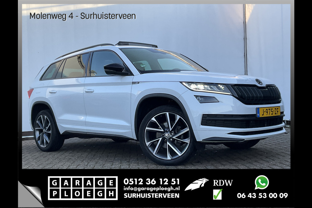Škoda Kodiaq 7-Pers 1.5 TSI Sportline 7p. Virtual Pano.dak Trekhaak 20"LMV Full option Business