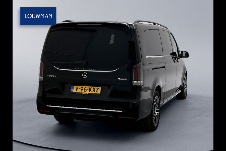 Mercedes-Benz V-Klasse 300d 4-MATIC Extra Lang AMG Avantgarde BPM-Vrij Dubbele Cabine 360 Graden Camera Elektrische Schuifdeuren Multibeam LED Adaptiev