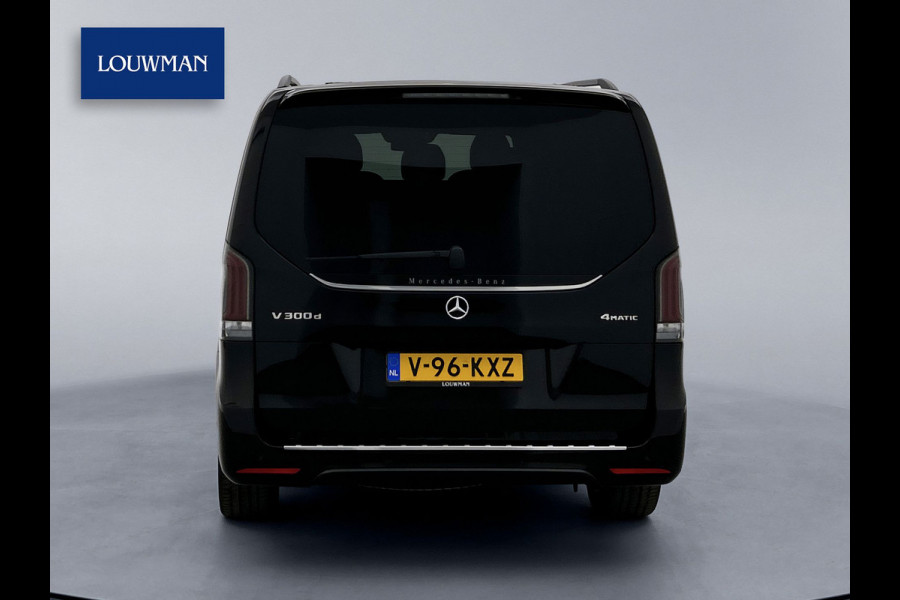 Mercedes-Benz V-Klasse 300d 4-MATIC Extra Lang AMG Avantgarde BPM-Vrij Dubbele Cabine 360 Graden Camera Elektrische Schuifdeuren Multibeam LED Adaptiev