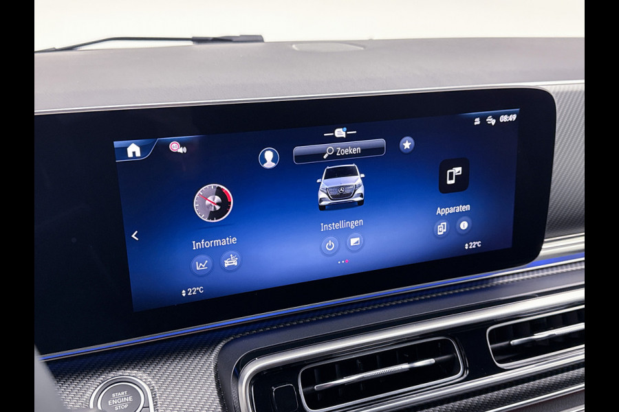 Mercedes-Benz V-Klasse 300d 4-MATIC Extra Lang AMG Avantgarde BPM-Vrij Dubbele Cabine 360 Graden Camera Elektrische Schuifdeuren Multibeam LED Adaptiev