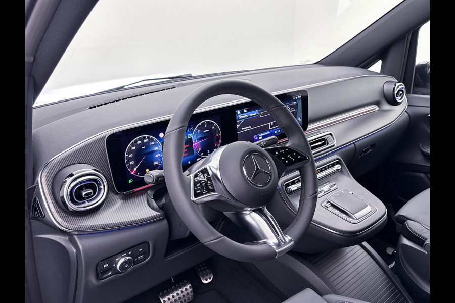 Mercedes-Benz V-Klasse 300d 4-MATIC Extra Lang AMG Avantgarde BPM-Vrij Dubbele Cabine 360 Graden Camera Elektrische Schuifdeuren Multibeam LED Adaptiev