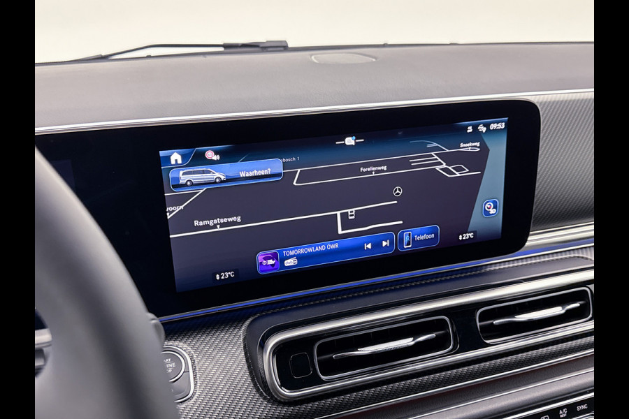 Mercedes-Benz V-Klasse 300d 4-MATIC Extra Lang AMG Avantgarde BPM-Vrij Dubbele Cabine 360 Graden Camera Elektrische Schuifdeuren Multibeam LED Adaptiev