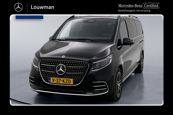 Mercedes-Benz V-Klasse 300d 4-MATIC L3 AMG-line Avantgarde BPM-Vrij Dubbele Cabine Elektrische Schuifdeuren Multibeam LED Adaptieve Cruise Control
