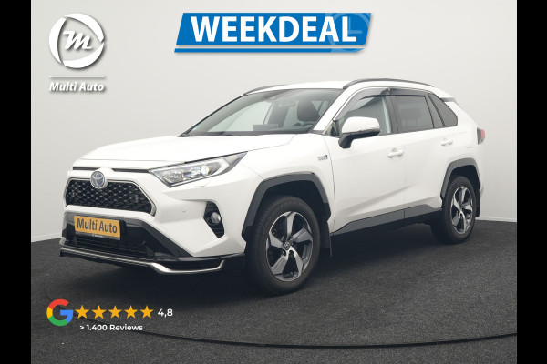 Toyota RAV4 2.5 Plug-in Hybrid AWD Dynamic 306pk Dealer O.H PHEV | Adaptive Cruise | Trekhaak | Sportstoelen Verwarmd | Camera | Apple Carplay | 18"L.M | Keyless | Stuurverwarming | Navigatie |