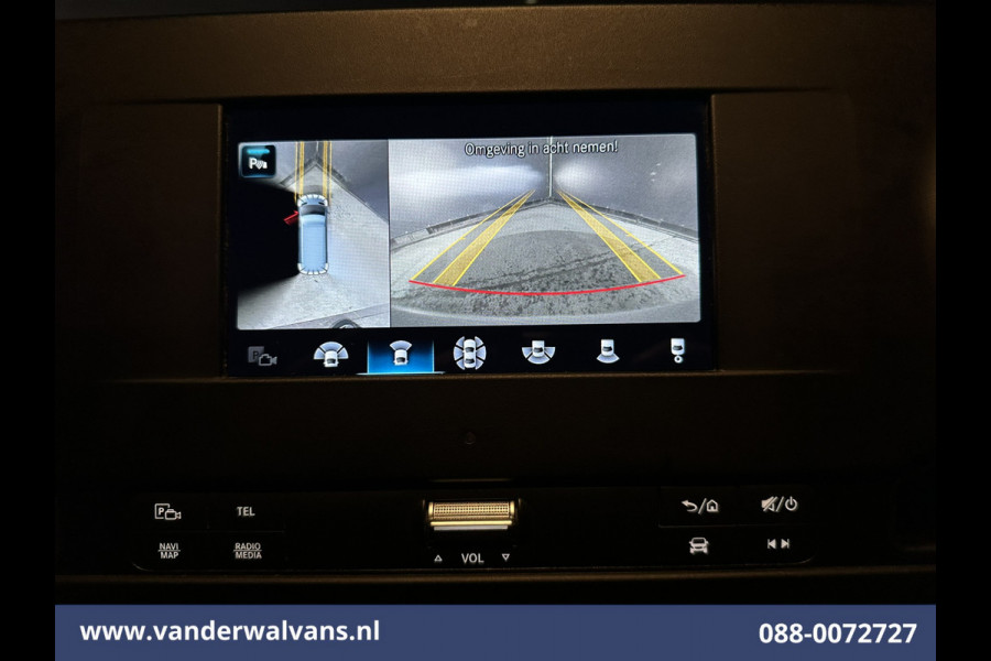 Mercedes-Benz Sprinter 316CDI 164pk L3H2 Euro6 Airco | 360 graden Camera | Navigatie | Apple Carplay | Cruisecontrol Android Auto, Stoelverwarming, Chauffeursstoel, Trekhaak, Parkeersensoren, Bijrijdersbank