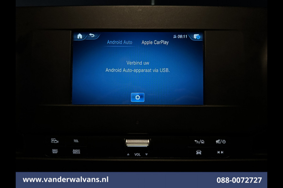 Mercedes-Benz Sprinter 316CDI 164pk L3H2 Euro6 Airco | 360 graden Camera | Navigatie | Apple Carplay | Cruisecontrol Android Auto, Stoelverwarming, Chauffeursstoel, Trekhaak, Parkeersensoren, Bijrijdersbank
