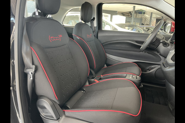 Fiat 500 RED 42 kWh Airco - Achteruitrijcamera - Apple carplay - Cruise control - Parkeersensor achter - Navigatiesysteem full map - Bluetooth - Centrale vergrendeling - Elektrische ramen voor - Keyless start -  Stuur multifunctioneel