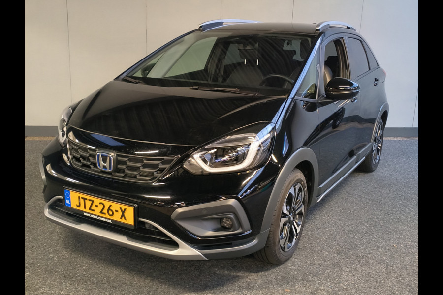 Honda Jazz 1.5 e:HEV Advance Crosstar AUTOMAAT uit 2025 Rijklaar + Fabrieksgarantie Henk Jongen Auto's in Helmond,  al 50 jaar service zoals 't hoort!