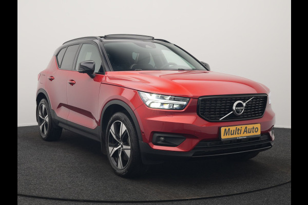 Volvo XC40 T5 Recharge R-Design Plug In Hybrid 263pk Dealer O.H PHEV | Panodak | 360 Camera | Adaptive Cruise | Harman & Kardon | Alcantara Sportstoelen Memory & Verwarmd | Keyless | Pilot Assist | Apple Carplay | Navigatie | Virtual | DAB |