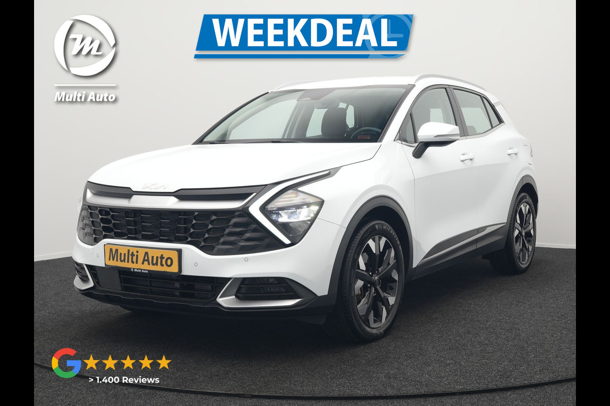 Kia Sportage 1.6 T-GDi AWD DynamicLine Plug In Hybrid 265pk Dealer O.H PHEV | Adaptive Cruise | Camera | Widescreen Navi | Stoelen & Stuur Verwarmd | Apple Carplay | Navigatie | DAB |