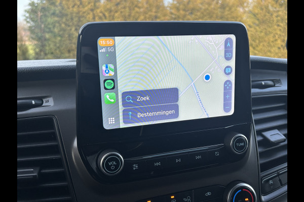 Ford Transit Custom 300 2.0 TDCI 130 PK AUTOMAAT / L1H1 / STOELVERW / 1e EIG. / ACHTERKLEP / AIRCO / CRUISE / NAVI / CAMERA / CARPLAY