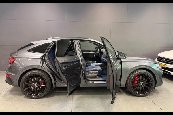 Audi Q5 Sportback 55 TFSI e SQ5 22'' 367PK BLACK-LINE B&O/LUCHTVERING/V-COCKPIT/DAB/CARPLAY/SFEERVERL///