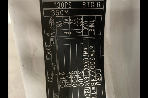 Ford Transit 350 2.0 TDCI 130pk L2H2 Trend Imperiaal + ladder Navigatie Camera Parkeersensoren Cruise Control Stoelverwarming Airco  Ingebouwde kasten Houten laadvloer