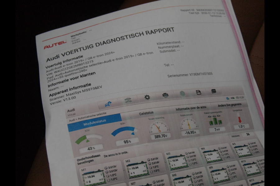 Audi e-tron 55 quattro Business edition 95 kWh | SOH 95% | 21 Inch | Camera | Apple Carplay | Sfeerverlichting | Stoelmemory |