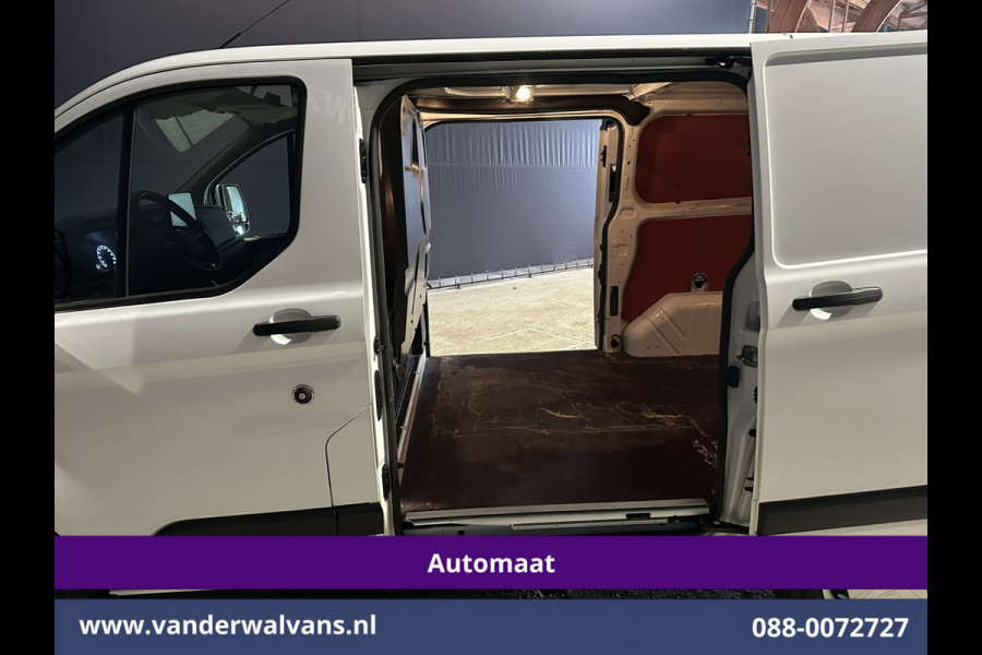 Ford Transit Custom 2.0 TDCI 130pk Automaat L1H1 Euro6 Airco | 2x Zijdeur | Navigatie | Apple Carplay | LED Trekhaak, Android Auto, Cruisecontrol, Stoelverwarming, Parkeersensoren