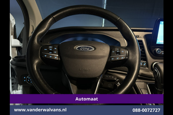 Ford Transit Custom 2.0 TDCI 130pk Automaat L1H1 Euro6 Airco | 2x Zijdeur | Navigatie | Apple Carplay | LED Trekhaak, Android Auto, Cruisecontrol, Stoelverwarming, Parkeersensoren