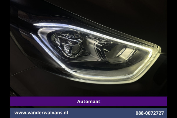 Ford Transit Custom 2.0 TDCI 130pk Automaat L1H1 Euro6 Airco | 2x Zijdeur | Navigatie | Apple Carplay | LED Trekhaak, Android Auto, Cruisecontrol, Stoelverwarming, Parkeersensoren