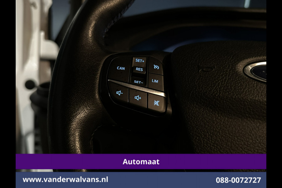 Ford Transit Custom 2.0 TDCI 130pk Automaat L1H1 Euro6 Airco | 2x Zijdeur | Navigatie | Apple Carplay | LED Trekhaak, Android Auto, Cruisecontrol, Stoelverwarming, Parkeersensoren