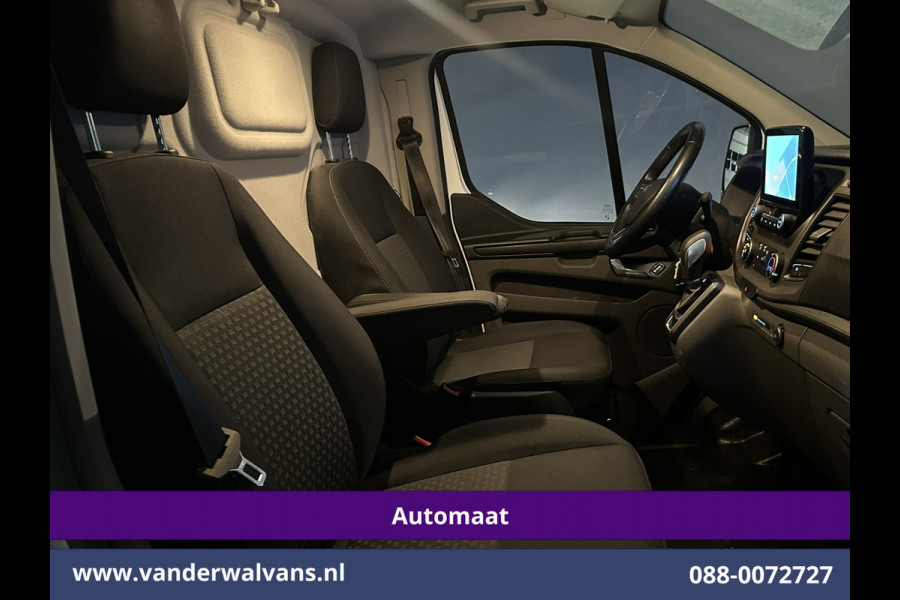 Ford Transit Custom 2.0 TDCI 130pk Automaat L1H1 Euro6 Airco | 2x Zijdeur | Navigatie | Apple Carplay | LED Trekhaak, Android Auto, Cruisecontrol, Stoelverwarming, Parkeersensoren