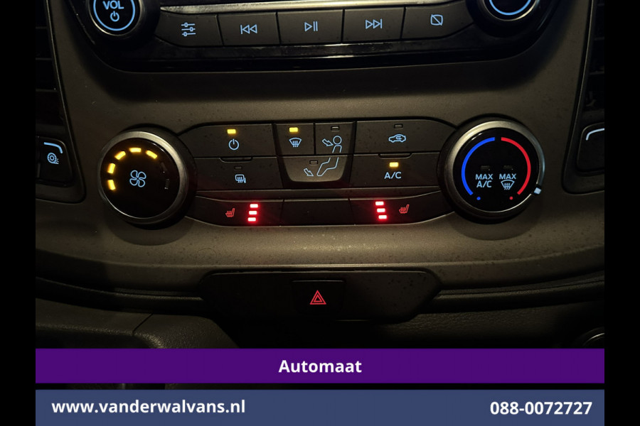 Ford Transit Custom 2.0 TDCI 130pk Automaat L1H1 Euro6 Airco | 2x Zijdeur | Navigatie | Apple Carplay | LED Trekhaak, Android Auto, Cruisecontrol, Stoelverwarming, Parkeersensoren