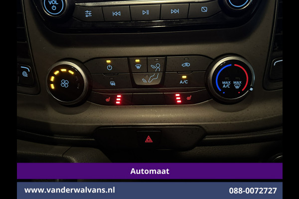 Ford Transit Custom 2.0 TDCI 130pk Automaat L1H1 Euro6 Airco | 2x Zijdeur | Navigatie | Apple Carplay | LED Trekhaak, Android Auto, Cruisecontrol, Stoelverwarming, Parkeersensoren