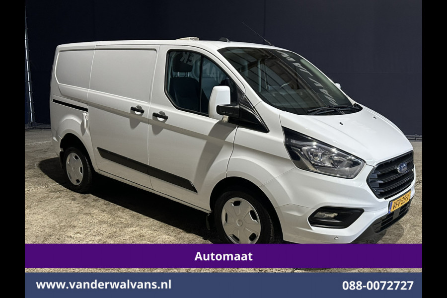 Ford Transit Custom 2.0 TDCI 130pk Automaat L1H1 Euro6 Airco | 2x Zijdeur | Navigatie | Apple Carplay | LED Trekhaak, Android Auto, Cruisecontrol, Stoelverwarming, Parkeersensoren