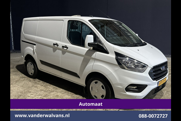 Ford Transit Custom 2.0 TDCI 130pk Automaat L1H1 Euro6 Airco | 2x Zijdeur | Navigatie | Apple Carplay | LED Trekhaak, Android Auto, Cruisecontrol, Stoelverwarming, Parkeersensoren