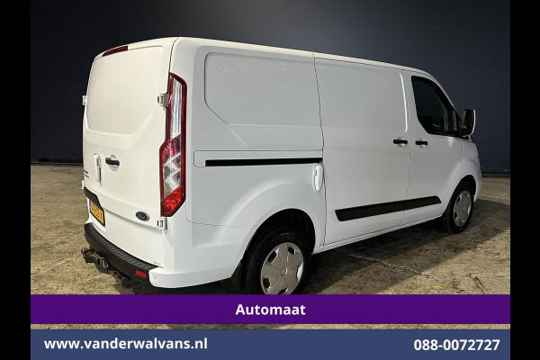 Ford Transit Custom 2.0 TDCI 130pk Automaat L1H1 Euro6 Airco | 2x Zijdeur | Navigatie | Apple Carplay | LED Trekhaak, Android Auto, Cruisecontrol, Stoelverwarming, Parkeersensoren